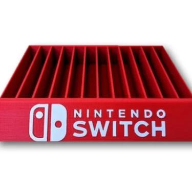 Imagem de Suporte Base Organizador Jogos De Nintendo Switch