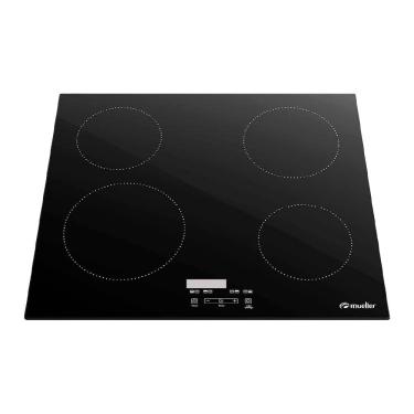 Imagem de Cooktop de Indução Mueller 4 Bocas Painel Touch Mesa Vitrocerâmico-220v