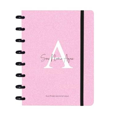Imagem de Caderno de Discos Flex Inteligente Iscool Personalizado Pequeno Areia Sand Magenta