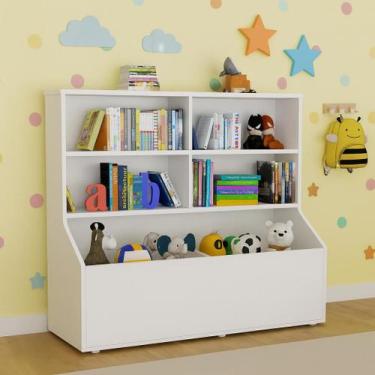 Imagem de Multiuso Estante Para Sala de Jogos Quarto de Bebes e Berçário Armário