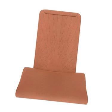 Imagem de Generic Almofada de assento extensível genérica para assentos de motorista para apoio de pernas de direção, almofada para caminhões de trabalho, Laranja