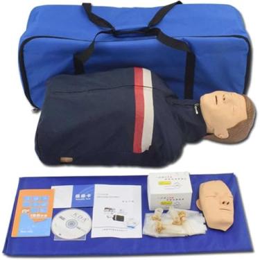 Imagem de Treinamento De Enfermagem De Meio Corpo Manequim Treinamento De Rcp Manequim Treinamento De Primeiros Socorros Modelo Médico Modelo De Treinamento De Compreensão De Tórax Para Treinamento D