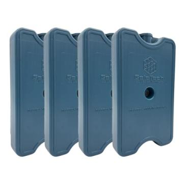 Imagem de KIT 4 Unidades - Gelo Placa Gel Artificial Reutilizável Rígido 400ml - Gelotech