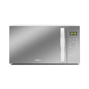 Imagem de Micro-ondas Philco 28 Litros Limpa Fácil PMO30E 1100W Prata 110V
