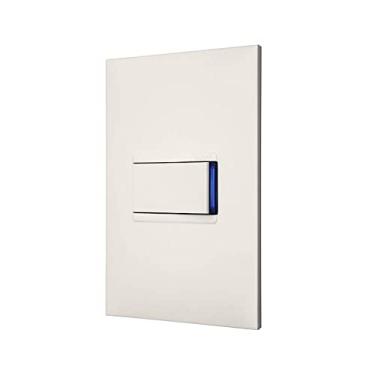 Imagem de 1 INTERRUPTOR SIMPLES 10 AMPERES 4X2 BRANCA - PIAL PLUS+ - 611110BC