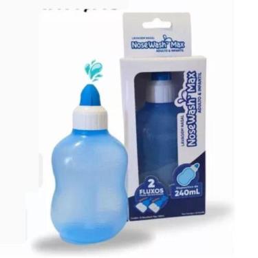 Imagem de Lavador Nasal Infantil e Adulto NoseWash 240ml - NoseWash Max