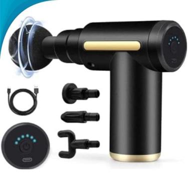 Imagem de Massageador Profissional Vibração Preto Original - ZONNE