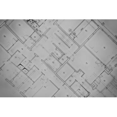 Imagem de Quadro Decorativo com Estampa High Angle View Text Paper 50 x 50 Papel 2 unidades