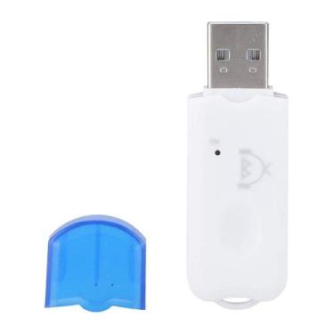 Imagem de Mini USB Bluetooth Receiver Áudio A2DP Music Adaptador Sem Fio para Ca