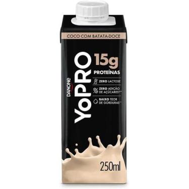 Imagem de Kit c/ 6 YoPRO Bebida Lactea UHT Coco com Batata-Doce 250ml