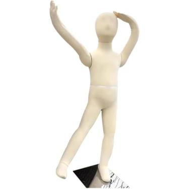 Imagem de Manequim Forma Corporal Isopor Crianças Manequim Para Projetos De Costura, 1-14 Anos Criança Forma De Vestido De Corpo Inteiro Manequim Para Show Case Quarto Sala De Trabalho, 14 years old
