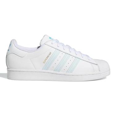 Imagem de adidas Sapatos clássicos samba, Branco/Sky Tint, 39