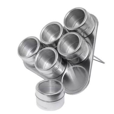 Imagem de Porta temperos - ROJEMAC, Prata, 60ml