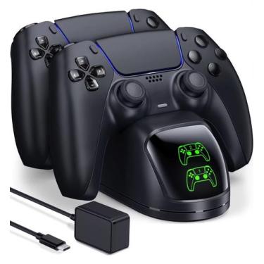 Imagem de Estação de carregamento Fegliea para Playstation 5 Dualsense Black
