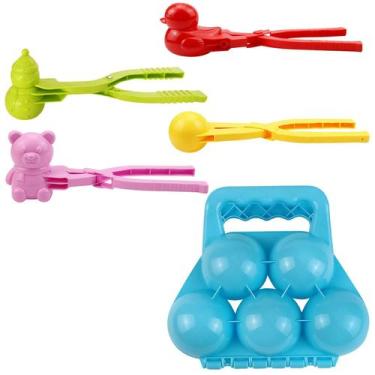 Imagem de Snowball Maker Handy Scoopers Catcher Snow Sand Toys Crianças Brinqued
