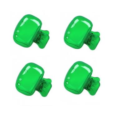 Imagem de Protetor De Escova De Dente Capa Porta Estojo Case Higiênico Viagem Infantil Adulto Antibacteriano BPA Free (4, Verde)