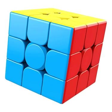 Imagem de Cubo Mágico Profissional 3x3x3 Alta Velocidade. Giro Suave e Preciso. Ideal para Competição, Treino Cerebral, Raciocínio Lógico e Alívio do Estresse. Perfeito para Todas as Idades
