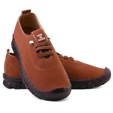 Imagem de Sapatênis Feminino em Nobuck, Sola Flexível, Marrom (Nubuck Caramelo, BR, Adulto, Numérico, 37)