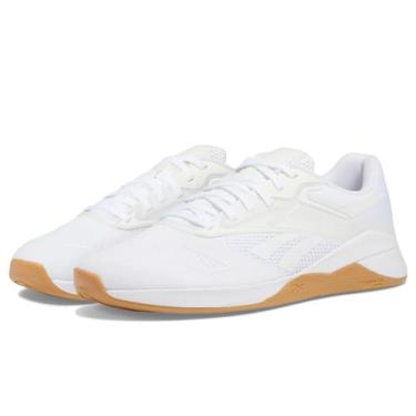 Imagem de Reebok Tênis feminino Nano X4, Calçado Branco/Reebok Gum 1/Cinza Puro 2, 7.5