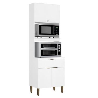 Imagem de Torre Quente 70 cm 3 Portas 1 Gaveta THB Leticia