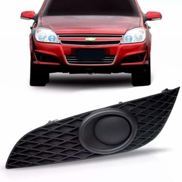 Imagem de Moldura Milha Vectra Farol Auxiliar 2009 2010 2011 Aro Preto