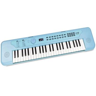 Imagem de RockJam Teclado de piano USB de 49 teclas com aulas e adesivos para palestras