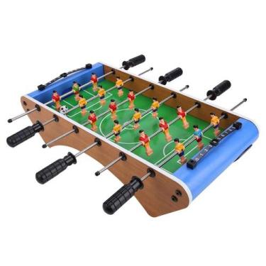 Imagem de Mesa de pebolim Jogo de mesa de futebol Ozgkee para crianças e família
