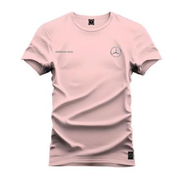 Imagem de Camisa Masculina Estampada Mercedes AMG 100% Algodão Fio 30.01 Pentead