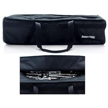 Imagem de Bag de Ferragens Solid Sound Preta com Proteção Interna em EVA Suporta até 40kg (4030)