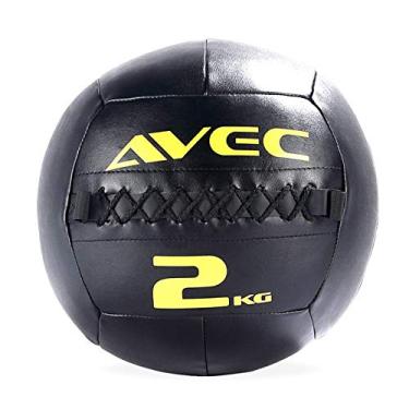 Imagem de Bolas medicinais macias bola medicinal bola de parede de squash, bola de treinamento de força para academia em casa, equipamento de fitness, 2 kg/4,4 lbs