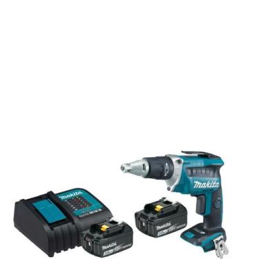 Imagem de Parafusadeira Drywall Gesso 2 Baterias 18v Makita Dfs452z Bivolt