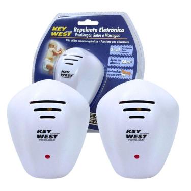 Imagem de Par Repelente Eletrônico Pernilongo Rato Morcego 110V/220V