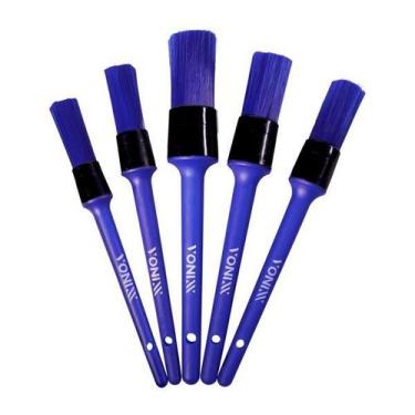 Imagem de Kit de 5 Pincéis para Detalhamento Externo de Veículos Vonixx