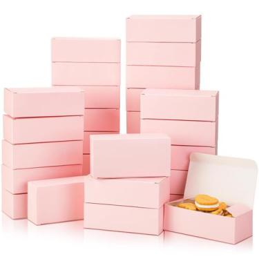 Imagem de Caixas de biscoitos de padaria FillTouch Pink Cardboard 36 unidades 14