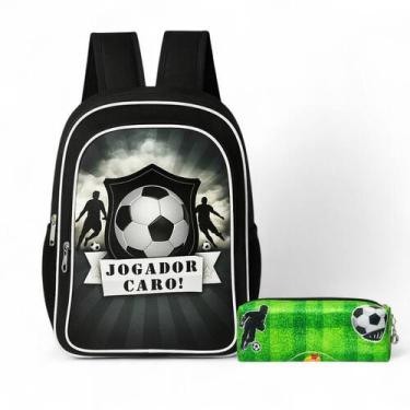 Imagem de Mochila Infantil Escolar Bolsa Masculina Criança Menino Reforçado + Es