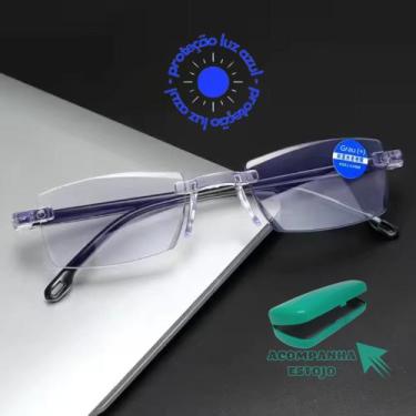 Imagem de Óculos Anti Raio Azul Bloqueio Leitura Grau /Descanso Computador, Tabl