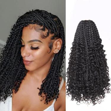 Imagem de Crochet Hair Beverlee Boho Box Braids 14 polegadas, 8 pacotes, 128 fio