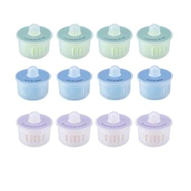 Imagem de Compatible With Fragrance Capsule Freshener Filter Replacement Compatible With Ecovacs Deebot T9 T9 MAX T9 Power T9 AIVI T10 Plus Vacuum Cleaner Parts(12pcs)