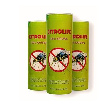 Imagem de Kit 3 Velas Votiva 7 Dias Repelente Citronela - Citrolife