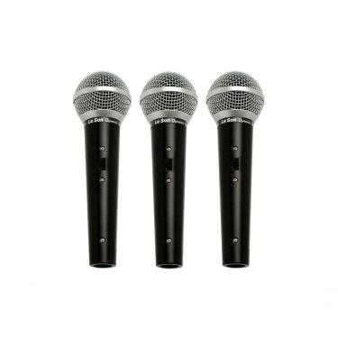 Imagem de Microfone Ls 50 Dinamico Kit Com 3 Unidades