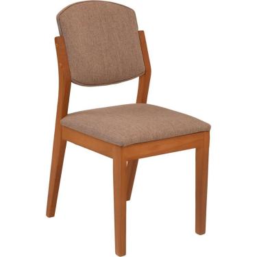 Imagem de Cadeira Isadora Madeira Maciça Amêndoa