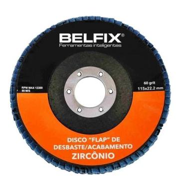 Imagem de Flap Disc 4.1/2" zircônio g 120 - Belfix
