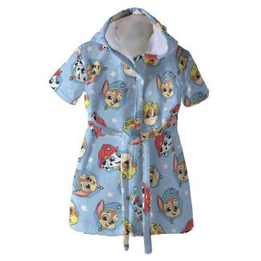 Imagem de Roupão Bebê Döhler Patrulha Canina Azul, Azul