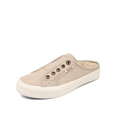 Imagem de Taos Calçado feminino Ez Soul, Lona de lavagem de aveia, 7