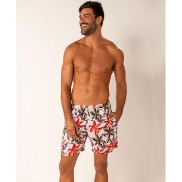 Imagem de Short Masculino em Microfibra Estampado - APNEIA, Estampa maresias, G