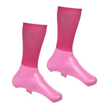 Imagem de predolo Protetoras para Sapatos de Ciclismo, Sobrecalçados Impermeáveis ​​e à Prova de Vento para Ciclismo de Estrada E Montanha, Rosa