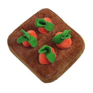 Imagem de Tapete De Farejamento Para Cães,Brinquedo Macio De Cenoura Farejar Filhotes | Tapete De Enriquecimento Para Cães,Para Donos De Animais Casa Escritório Brincadeira Dias Chuvosos Sala Quarto Estudo