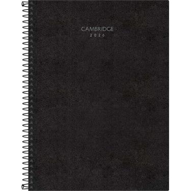 Imagem de Tilibra - Planner Executivo Espiral 20 x 27,5 cm Cambridge 2026 - Preta