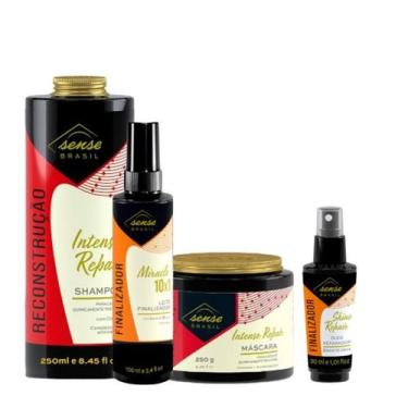 Imagem de Sense Brasil Kit (Duo Intense Repair 250ml + Óleo Shine + Miracle 100m