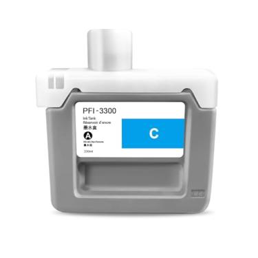 Imagem de AOTMENDI Cartucho de tinta pigmentado de 330 ml para impressoras Canon imagePROGRAF PRO-2600 PRO-4600 PRO-6600 GP-4600S GP-6600S (ciano)